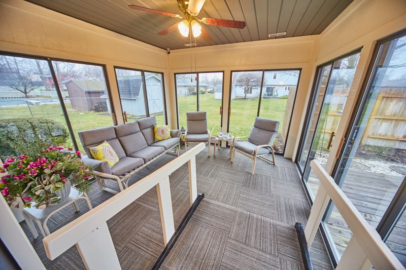Sunroom with Custom Features